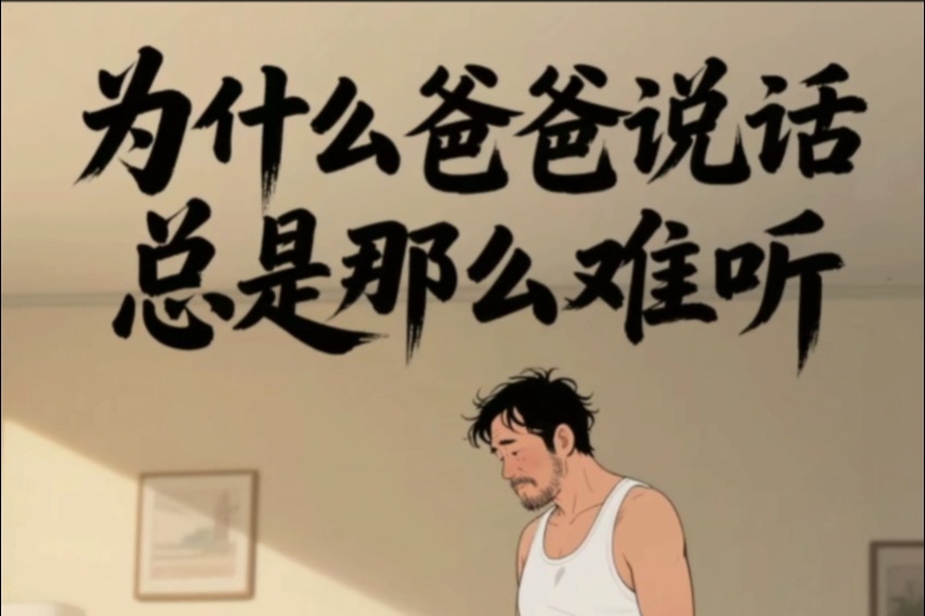 爸爸说话总是…